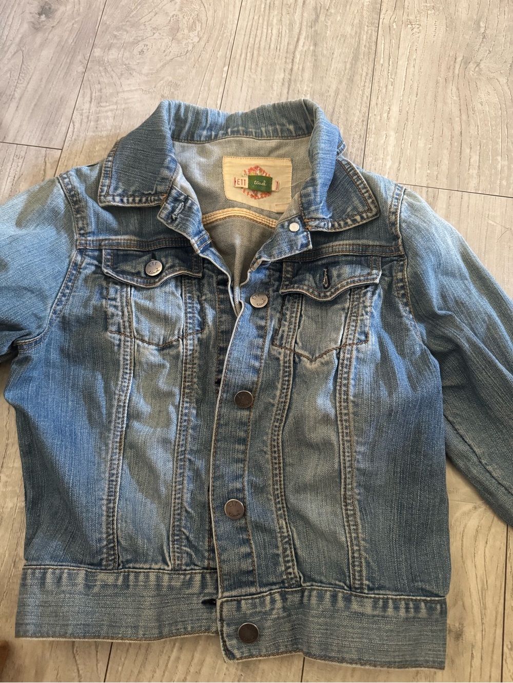 Ett Twa Anthropologie Denim Jacket